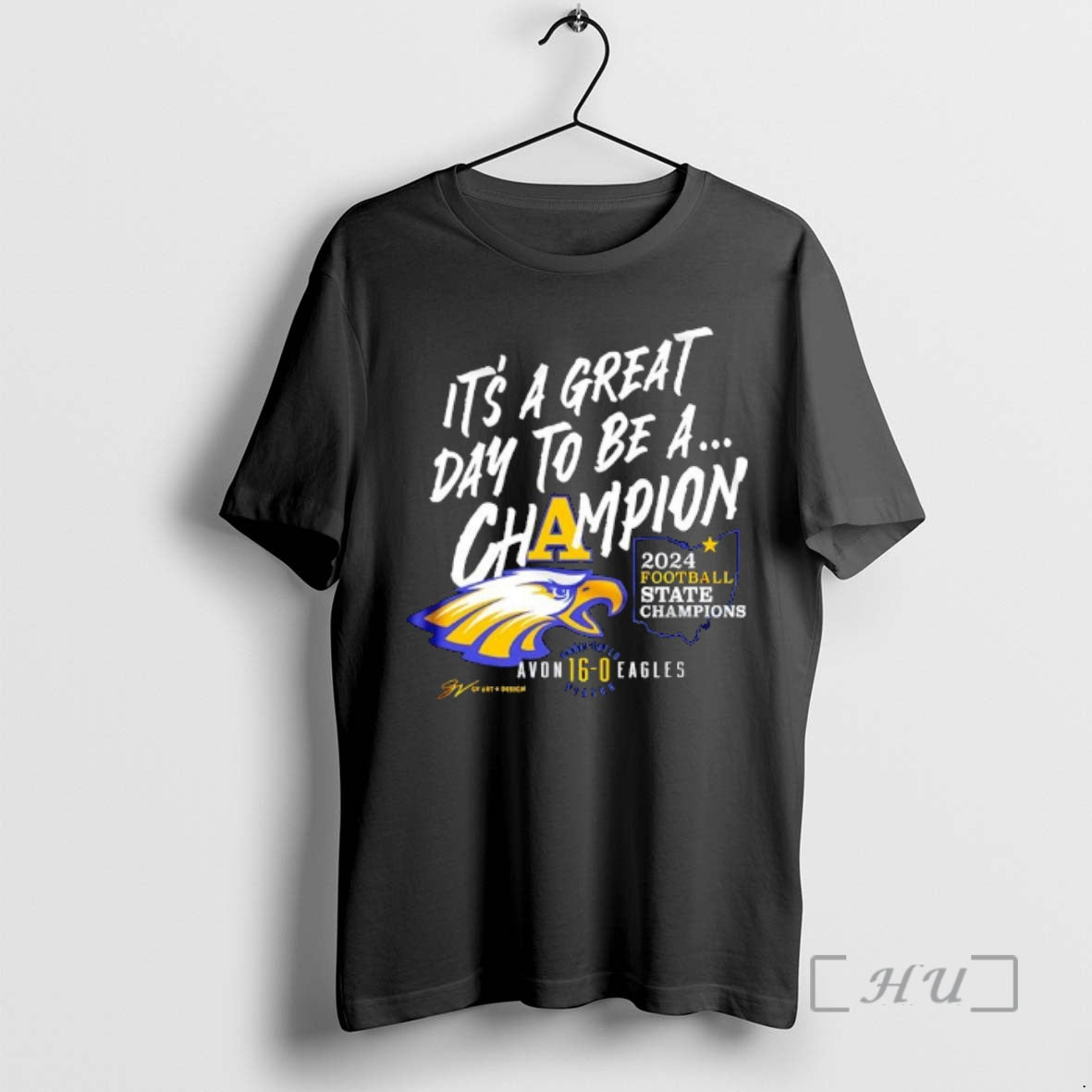 Officials Its A Great Day To Be A Champion 2024 Football State Champions Avon 16 T-Shirts, Hoodie, Sweatshirt