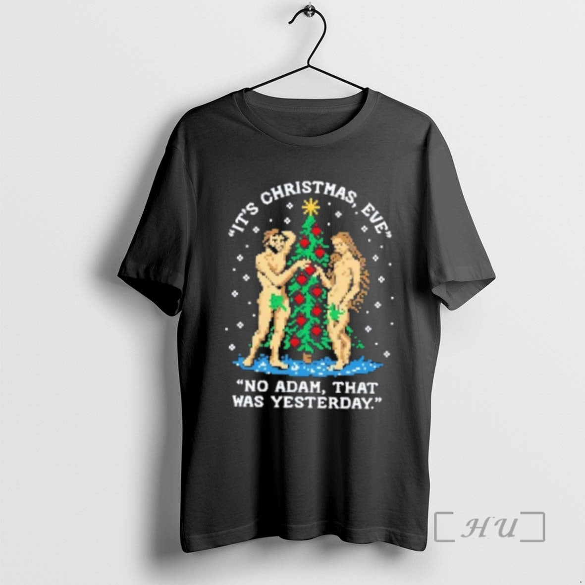 Officials Its Christmas Eve No Adam That Was Yesterday T-Shirts, Hoodie, Sweatshirt | AU18TeeNovaLab.com