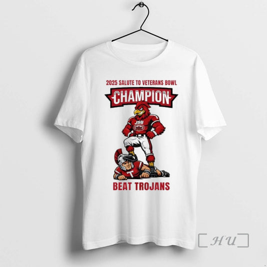 Officials Jsu Beat Trojans 2025 Salute To Veterans Bowl Champion T-Shirts, Hoodie, Sweatshirt | AU18TeeNovaLab.com