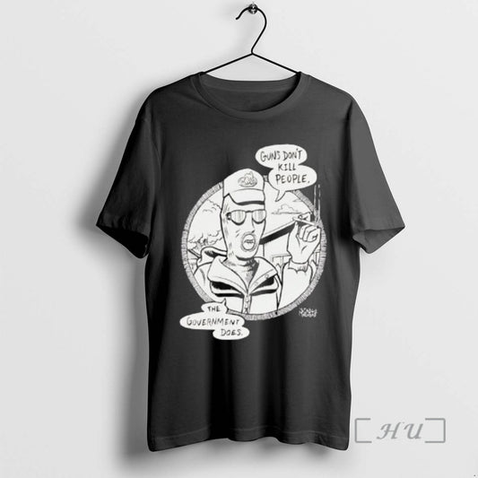 Officials Jablo Macabre Guns Dont Kill People The Government Does T-Shirts, Hoodie, Sweatshirt | AU18TeeNovaLab.com