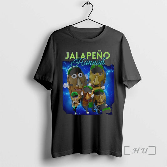 Officials Jalapeno Hannah Meme Lightning Graphic T-Shirts, Hoodie, Sweatshirt | AU18TeeNovaLab.com