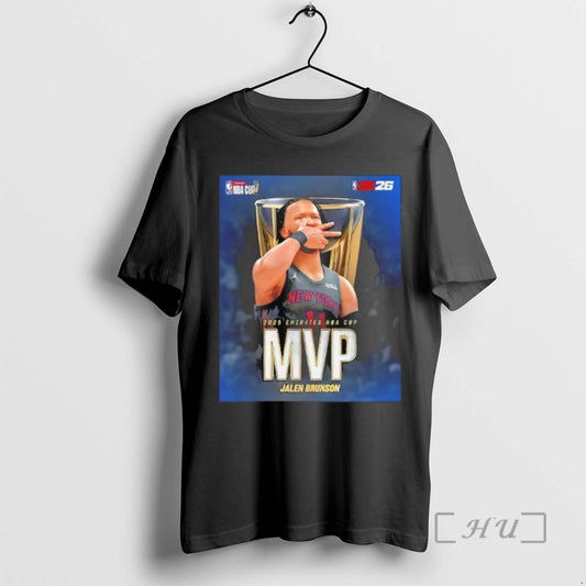 Officials Jalen Brunson 2025 Emirates Nba Cup Mvp T-Shirts, Hoodie, Sweatshirt | AU18TeeNovaLab.com