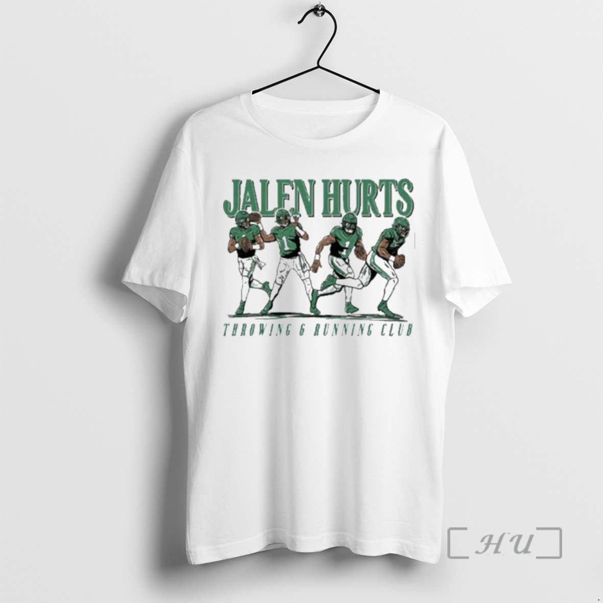 Officials Jalen Hurts The Dual Threat T-Shirts, Hoodie, Sweatshirt | AU18TeeNovaLab.com