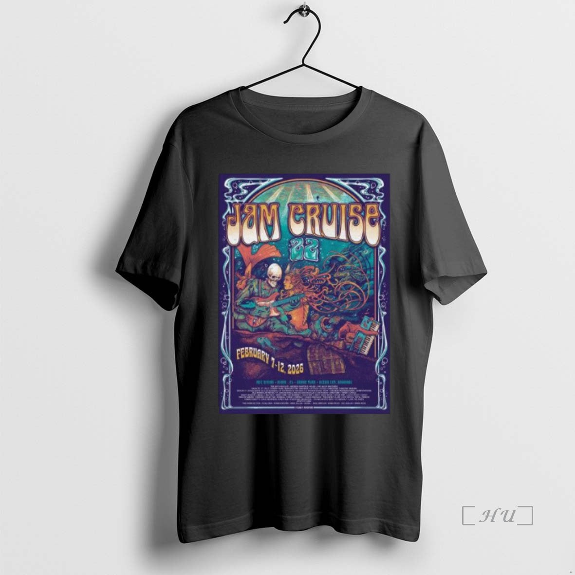 Officials Jam Cruise 22 At Msc Divina In Miami Fl On Feb 7 2026 Long T-Shirts, Hoodie, Sweatshirt | AU18TeeNovaLab.com