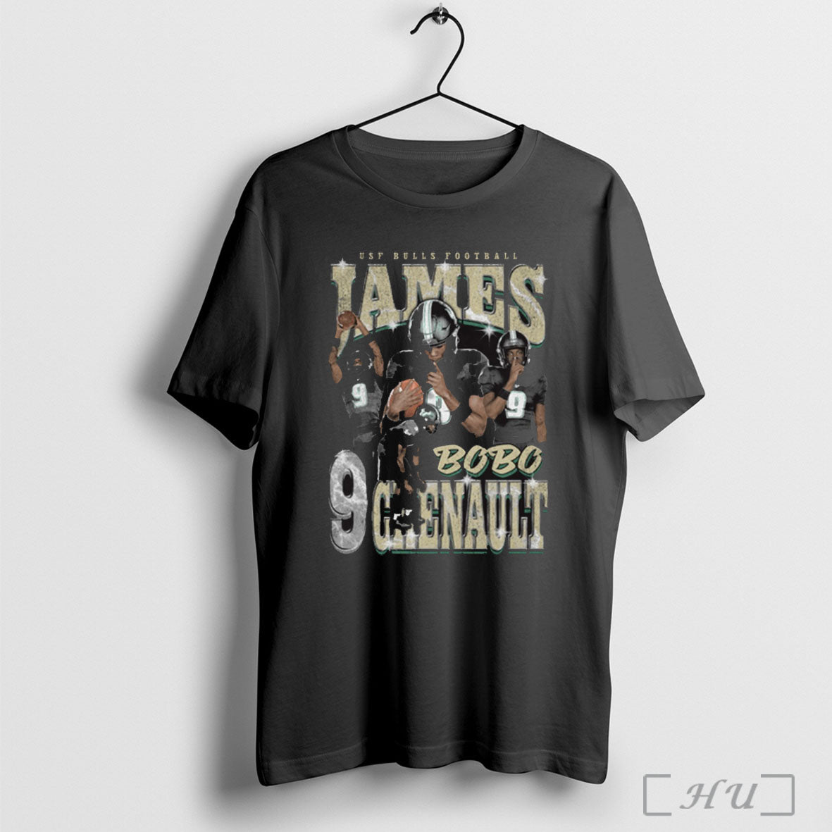 Officials James Chenault Usf South Florida Bulls Football 2025 Ncaa Retro 90s Graphic