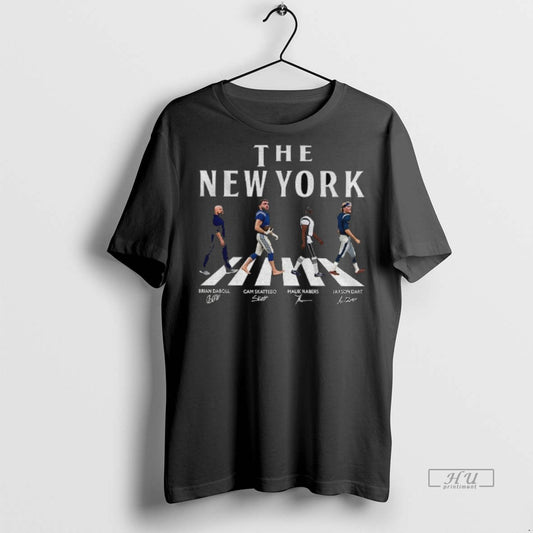Officials Jaxson Dart Malik Nabers Cam Skattebo Brian Daboll The New York Giants Abbey Road