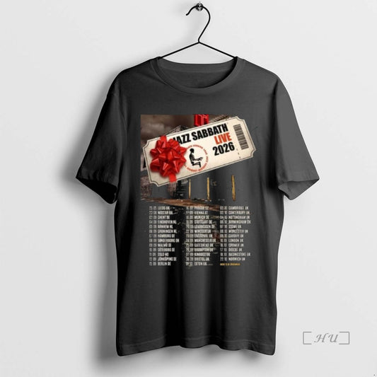 Officials Jazz Sabbath Live 2026 Uk And Europe Schedule Dates Long Sleve Premium T Shirts Hoodie, Sweatshirt