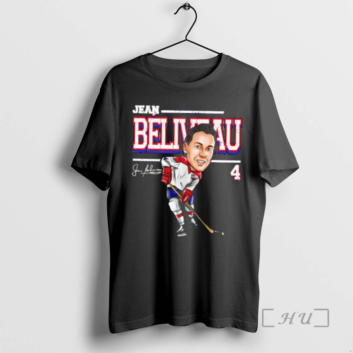 Officials Jean Beliveau Montreal Cartoon Signature Hockey Player T-Shirts, Hoodie, Sweatshirt | AU18TeeNovaLab.com