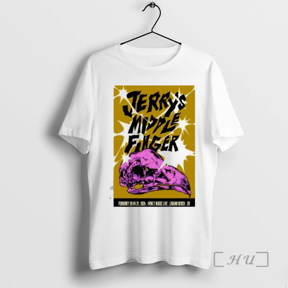 Officials Jerrys Middle Finger Ivanz House Live February 2026 T-Shirts, Hoodie, Sweatshirt | AU18TeeNovaLab.com
