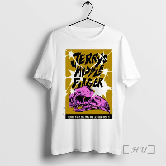 Officials Jerrys Middle Finger Ivanz House Live February 2026 T-Shirts, Hoodie, Sweatshirt | AU18TeeNovaLab.com