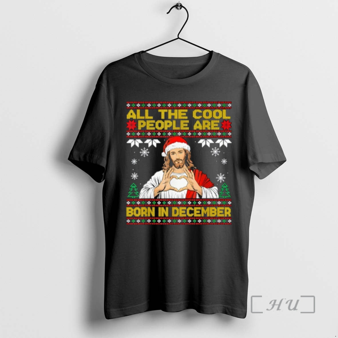 Officials Jesus Cool People Are Born In December Christian Christmas T-Shirts, Hoodie, Sweatshirt | AU18TeeNovaLab.com