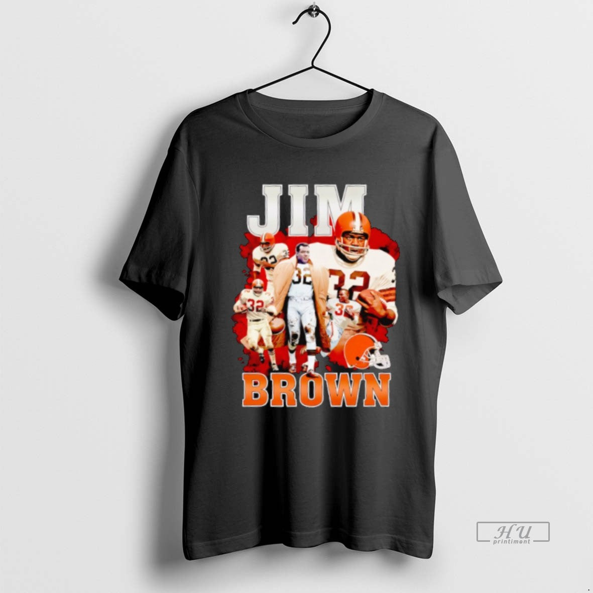 Officials Jim Brown Cleveland Browns Signature Logo