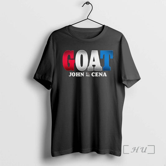Officials John Cena Goat Thank You Cena 2025 Final Match Graphic Double Sided Graphic Premium T-Shirts, Hoodie, Sweatshirt