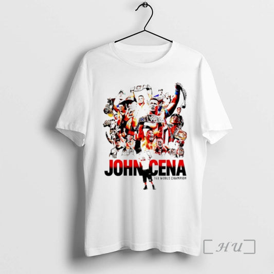 Officials John Cena Wrestlemania 17th Championship T-Shirts, Hoodie, Sweatshirt | AU18TeeNovaLab.com