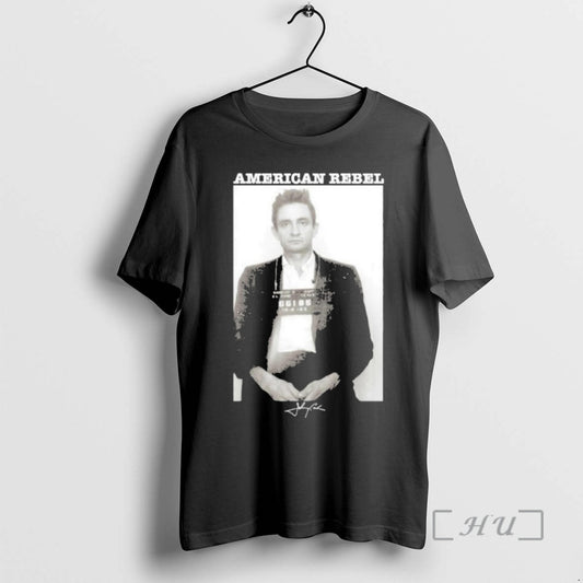 Officials Johnny Cash American Rebel Mugshot T-Shirts, Hoodie, Sweatshirt | AU18TeeNovaLab.com