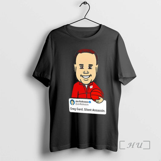 Officials Jon Rothstein Cartoon Basketball Greg Gard Silent Assassin T-Shirts, Hoodie, Sweatshirt | AU18TeeNovaLab.com