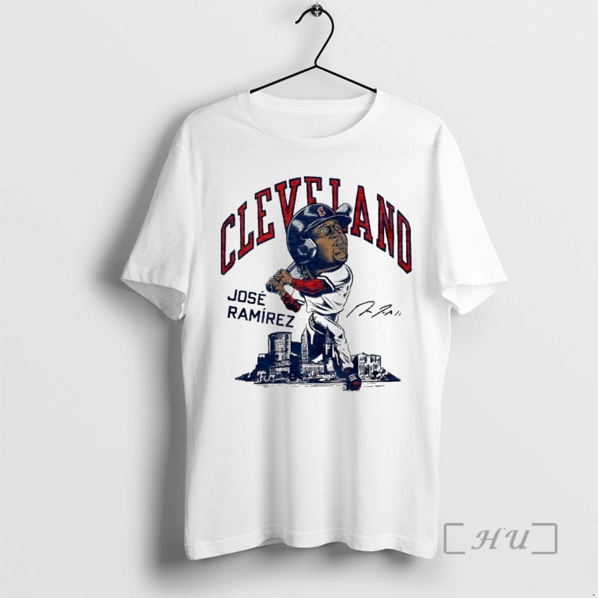 Officials Jose Ramirez Cleveland Guardians Superstar Caricature Signature T-Shirts, Hoodie, Sweatshirt | AU18TeeNovaLab.com