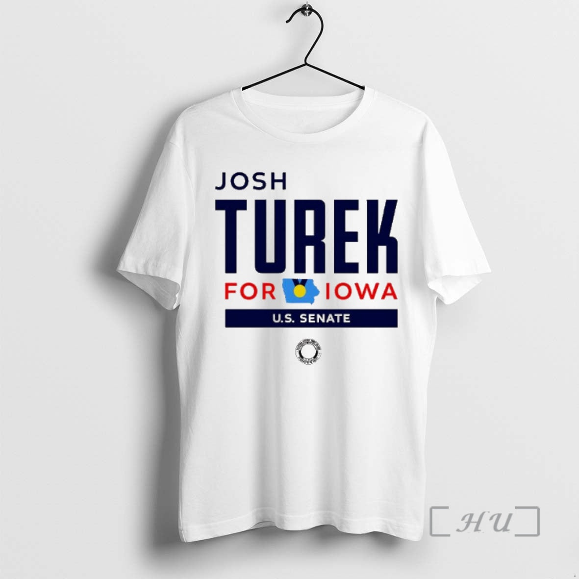Officials Josh Turek For Iowa Square Logo T-Shirts, Hoodie, Sweatshirt | AU18TeeNovaLab.com