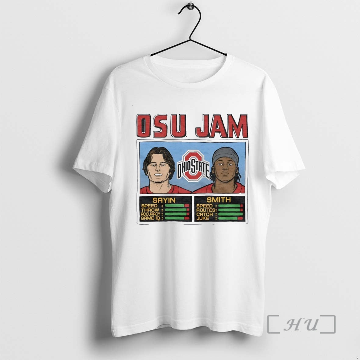 Officials Julian Sayin And Caleb Downs Osu Jam Christmas T-Shirts, Hoodie, Sweatshirt | AU18TeeNovaLab.com