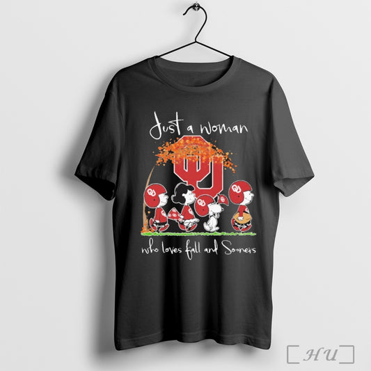 Officials Just A Woman Who Loves Fall And Oklahoma Sooners X The Peanuts Walking