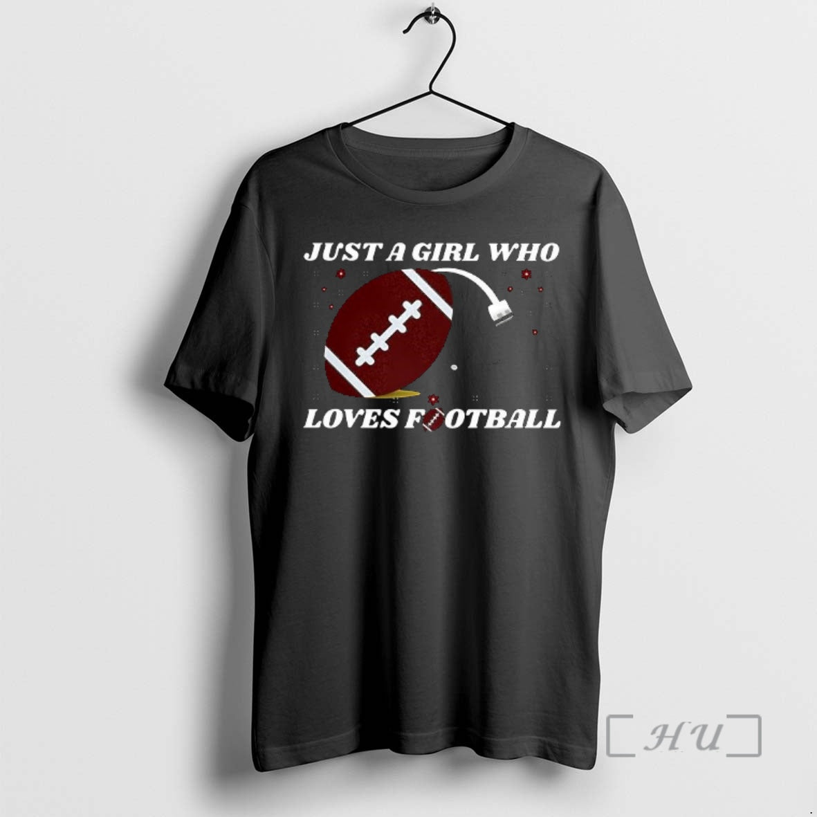 Officials Just A Girl Who Loves Football Helmet T-Shirts, Hoodie, Sweatshirt | AU18TeeNovaLab.com