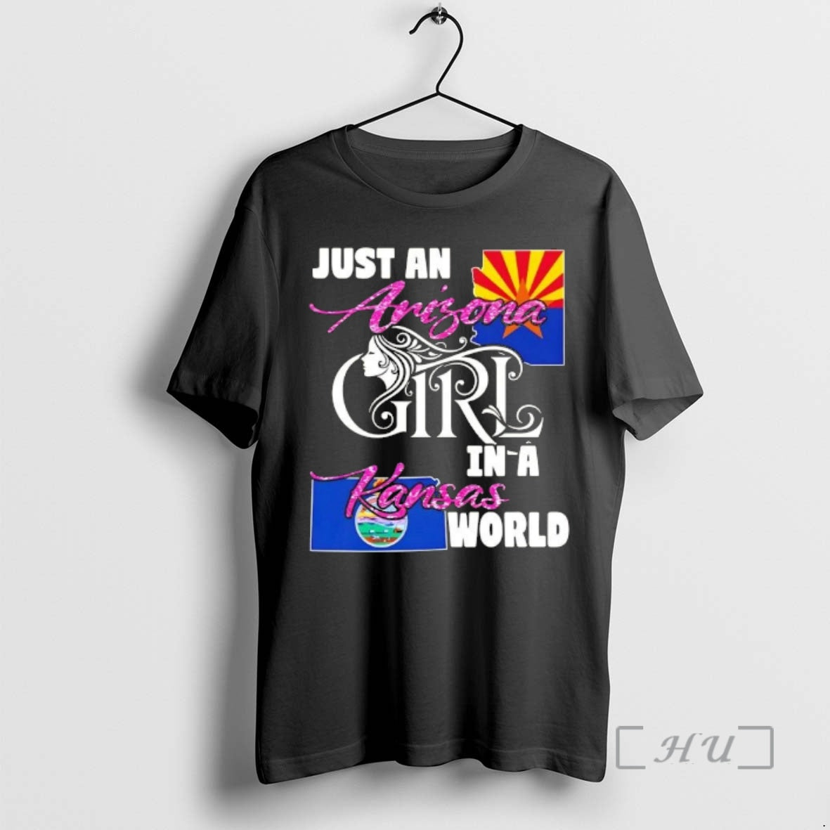 Officials Just An Arizona Girl In A Kansas World T-Shirts, Hoodie, Sweatshirt | AU18TeeNovaLab.com