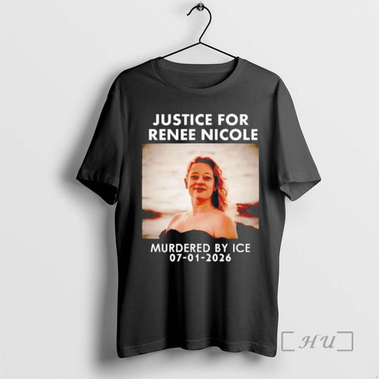 Officials Justice For Renee Nicole Good Murdered By Ice 2026 T-Shirts, Hoodie, Sweatshirt | AU18TeeNovaLab.com