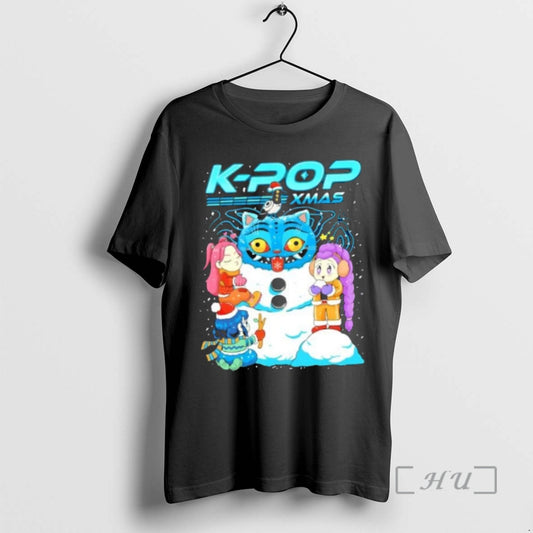 Officials K Pop Xmas Anime Graphic T-Shirts, Hoodie, Sweatshirt | AU18TeeNovaLab.com