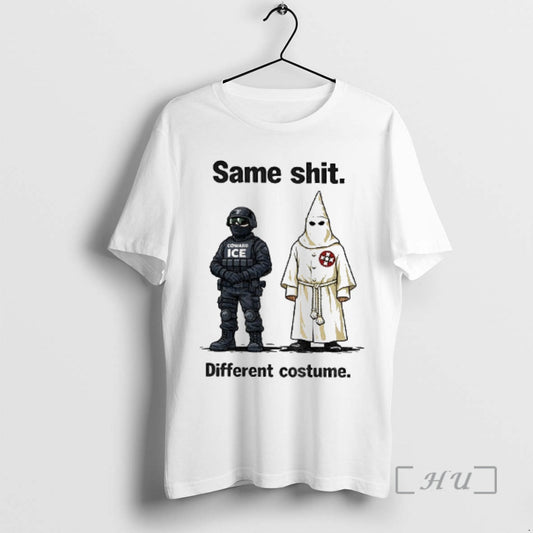 Officials Kkk Coward Ice Same Shit Different Costume T-Shirts, Hoodie, Sweatshirt | AU18TeeNovaLab.com