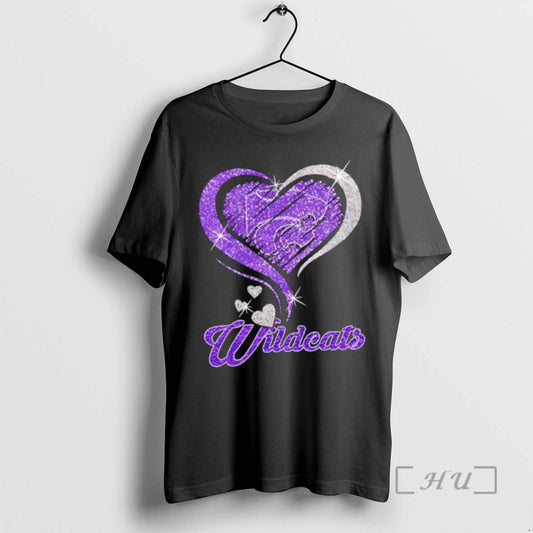 Officials Kansas State Wildcats Football In Glitter Heart Fans T-Shirts, Hoodie, Sweatshirt | AU18TeeNovaLab.com
