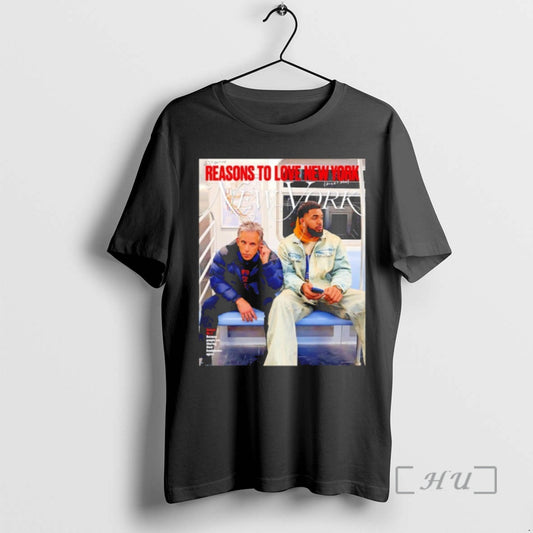 Officials Karl Anthony Towns And Ben Stiller New York Magazine T-Shirts, Hoodie, Sweatshirt | AU18TeeNovaLab.com
