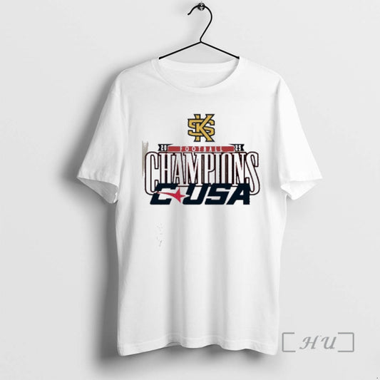 Officials Kennesaw State Owls 2025 C Usa Football Conference Champions T-Shirts, Hoodie, Sweatshirt | AU18TeeNovaLab.com