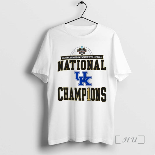 Officials Kentucky Wildcats 2025 Ncaa Division I Womens Volleyball National Champions Premium T Shirts Sweater Hoodie,...