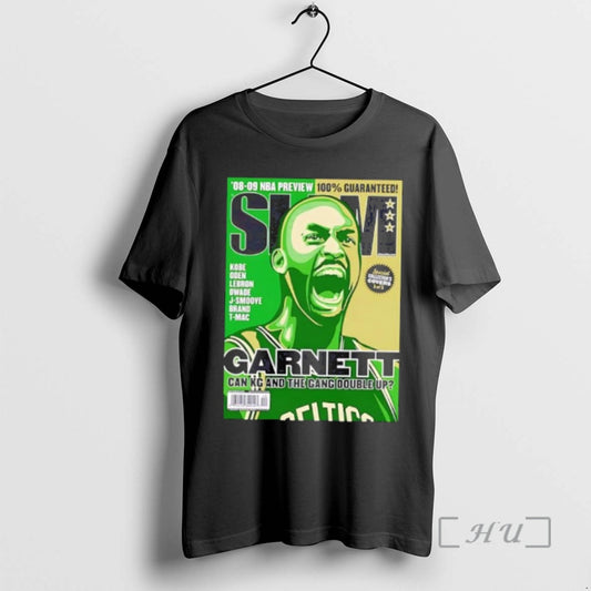 Officials Kevin Garnett Boston Celtics Slam Cover Nba Basketball T-Shirts, Hoodie, Sweatshirt | AU18TeeNovaLab.com