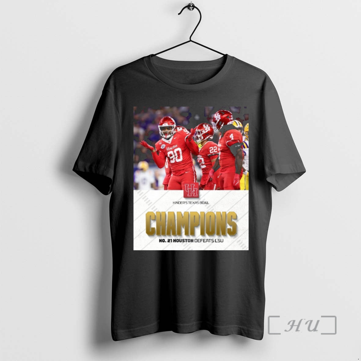 Officials Kinders Texas Bowl Champions No 21 Houston Cougars Defeatrs Lsu Premium T Shirts Sweater Hoodie, Sweatshirt