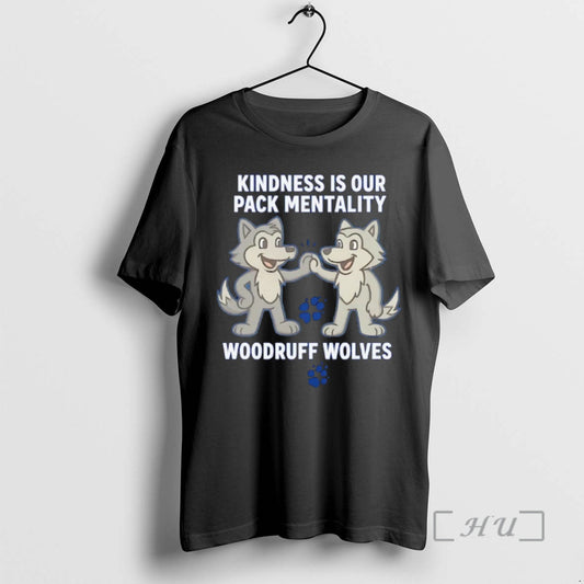 Officials Kindness Is Our Pack Mentality Woodruff Wolves T-Shirts, Hoodie, Sweatshirt | AU18TeeNovaLab.com