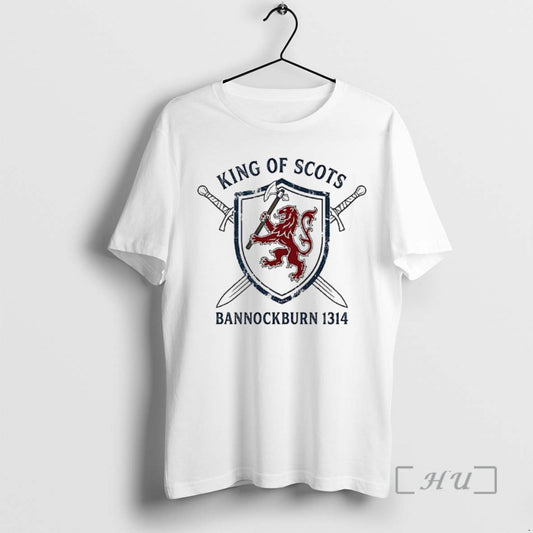 Officials King Of Scots Bannockburn Robert The Bruce 1314 Shield Logo Premium T Shirts Sweater Hoodie, Sweatshirt