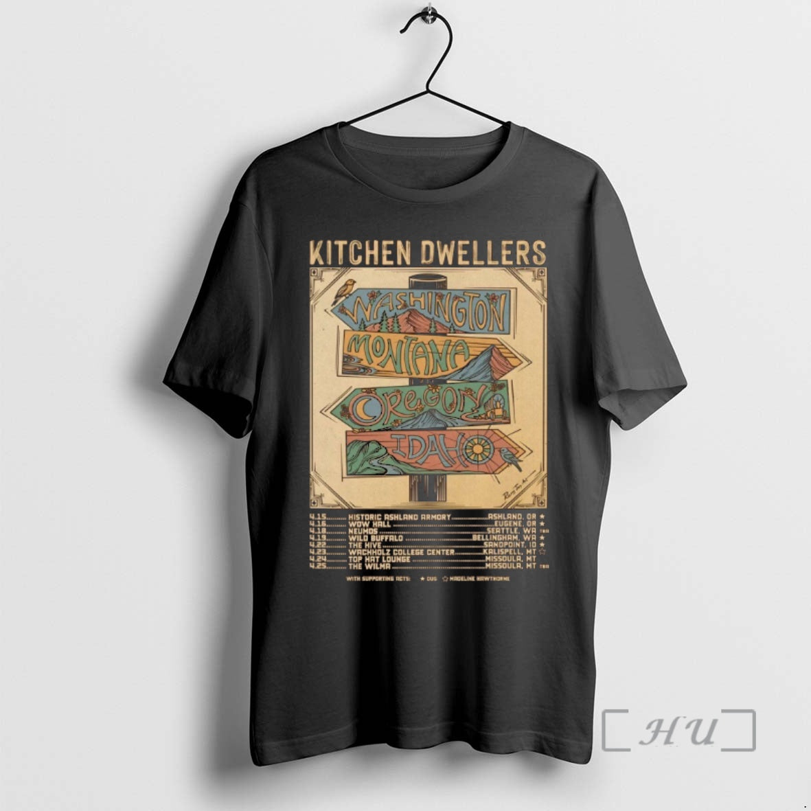 Officials Kitchen Dwellers Spring Tour 2026 T-Shirts, Hoodie, Sweatshirt | AU18TeeNovaLab.com