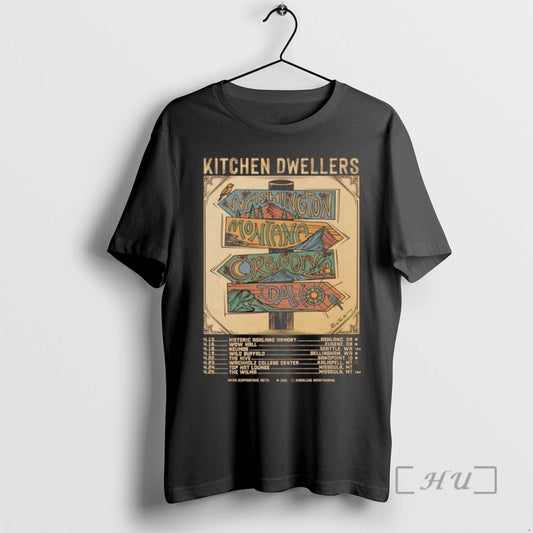 Officials Kitchen Dwellers Spring Tour 2026 T-Shirts, Hoodie, Sweatshirt | AU18TeeNovaLab.com