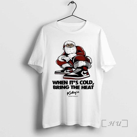 Officials Kobeys Swap Meet White Tee When Its Cold Bring The Heat Premium T Shirts Hoodie, Sweatshirt | AU18TeeNovaLab.com
