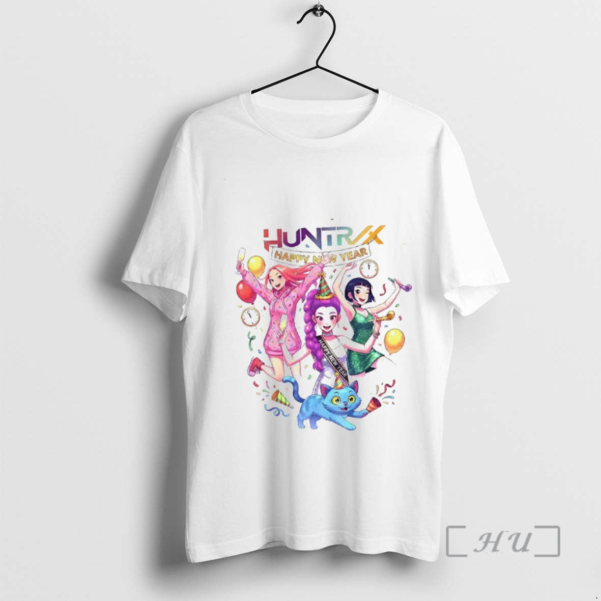 Officials Kpop Demon Hunters Girl Dinner Happy New Year T-Shirts, Hoodie, Sweatshirt | AU18TeeNovaLab.com