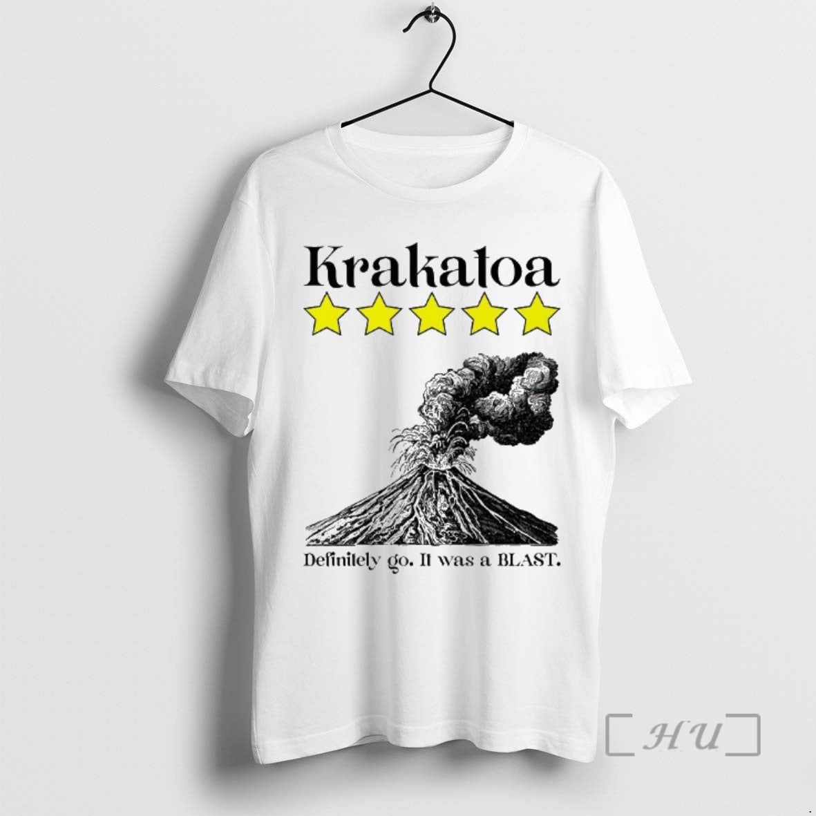 Officials Krakatoa 5 Star Definitely Go It Was A Blast Volcanic Eruption Premium T Shirts Hoodie, Sweatshirt
