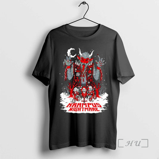Officials Krampus Nightmare Skeletons Graphic T-Shirts, Hoodie, Sweatshirt | AU18TeeNovaLab.com