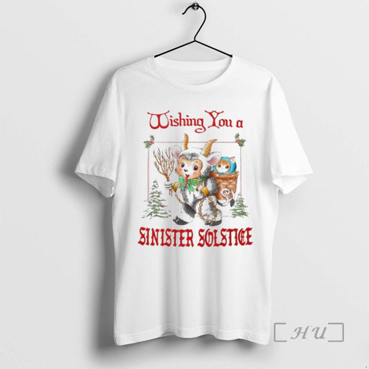 Officials Krampus Wishing You A Sinister Solstice Christmas Ornaments T-Shirts, Hoodie, Sweatshirt | AU18TeeNovaLab.com