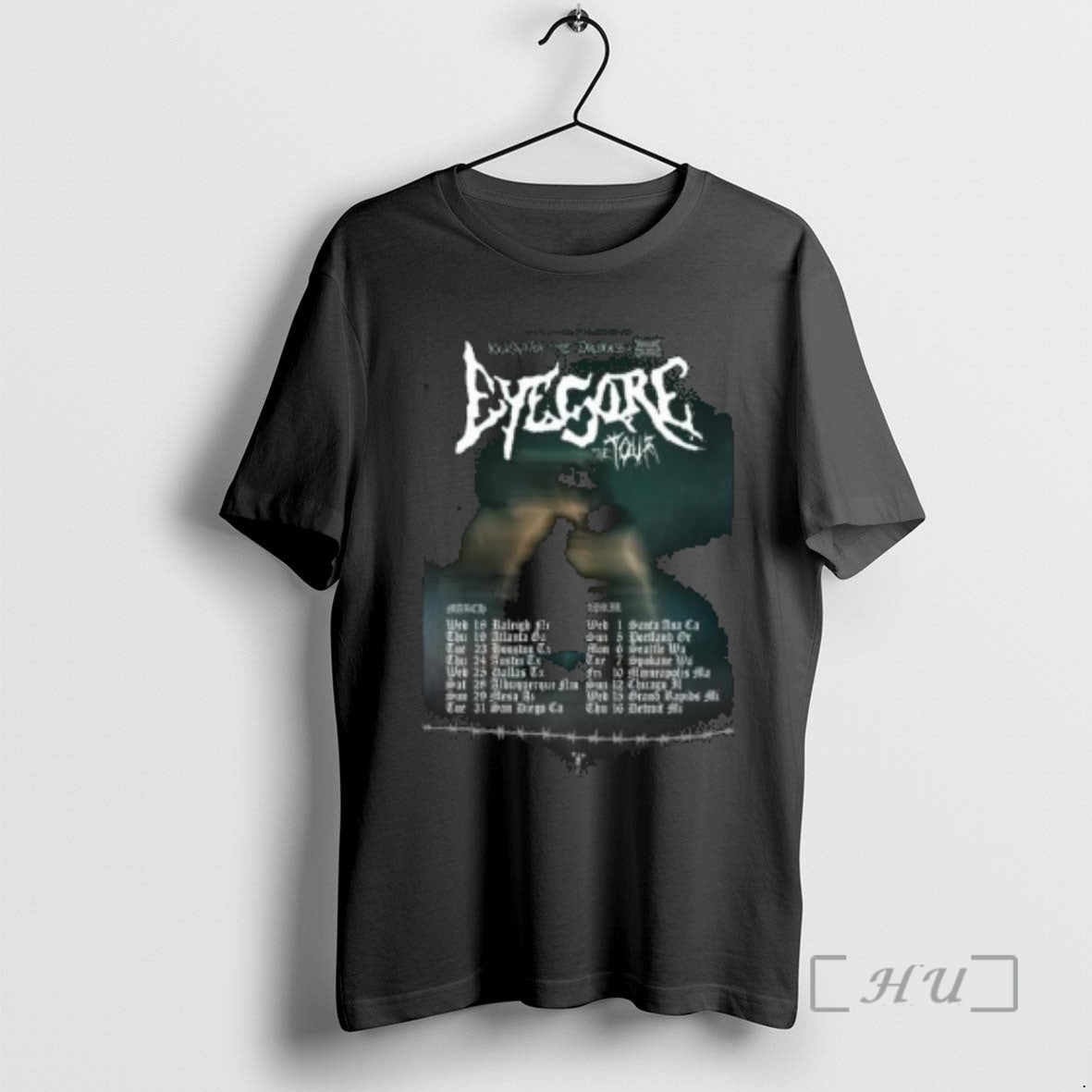 Officials Kxllswxtch Druidess Warlord Colossus March April Tour 2026 Circle Black Premium T Shirts Sweater Hoodie, Sweatshirt