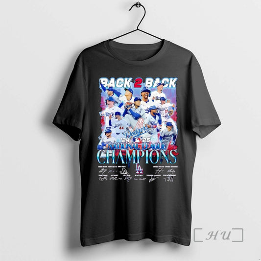 Officials La Dodgers Back To Back 2025 National League Champions