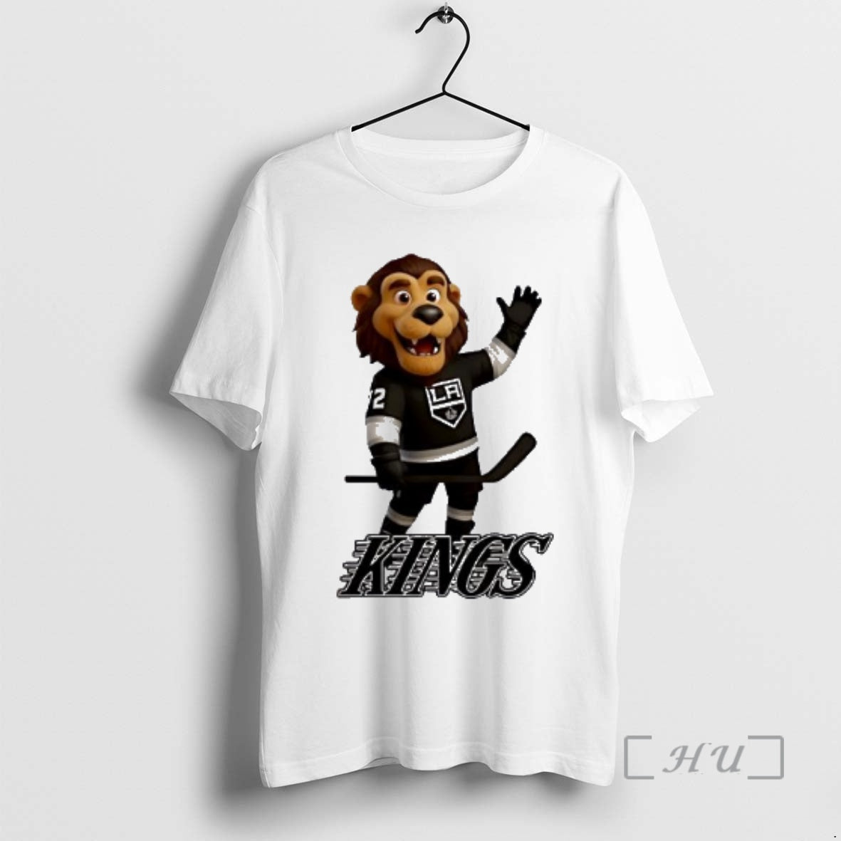 Officials La Kings Hockey Mascot Hello Funny T-Shirts, Hoodie, Sweatshirt | AU18TeeNovaLab.com