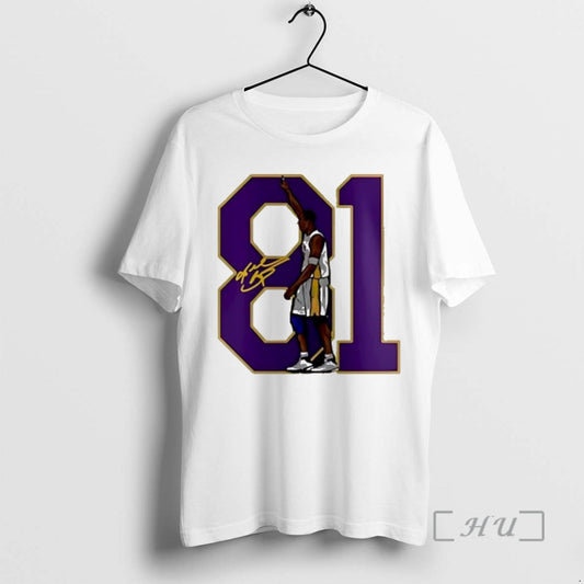 Officials La Lakers 20th Anniversary Of Kobe Bryant 81 Points 2026 Baseball Premium T Shirts Hoodie, Sweatshirt