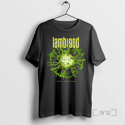 Officials Lamb Of God Into Oblivion Burst T-Shirts, Hoodie, Sweatshirt | AU18TeeNovaLab.com
