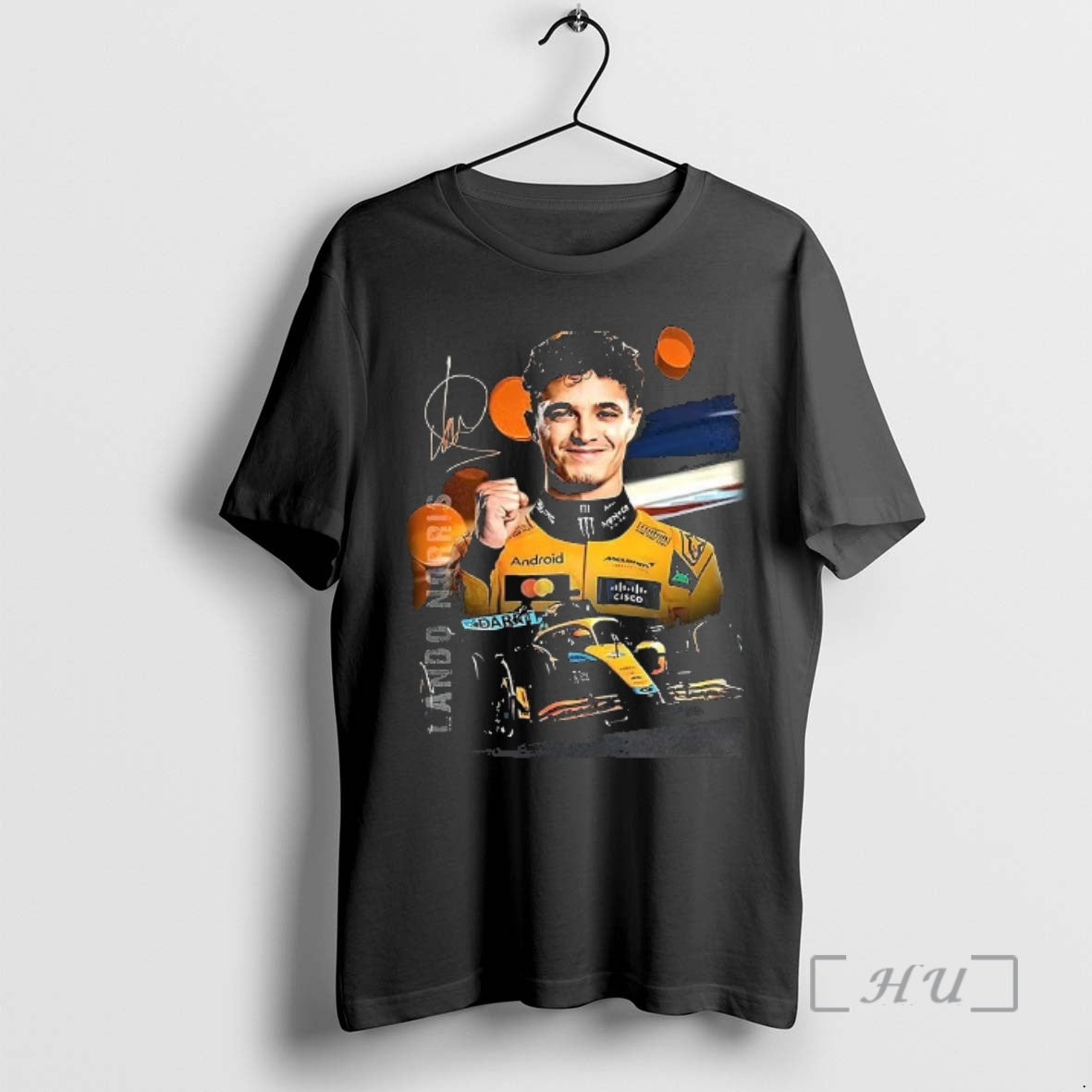 Officials Lando Mclaren F1 2025 Celebration Signature T-Shirts, Hoodie, Sweatshirt | AU18TeeNovaLab.com